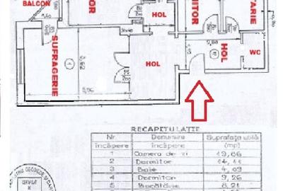 Apartament cu 3 camere în Sud - 13