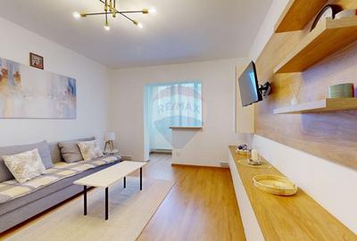 Apartament cu 2 camere semidecomandat, mobilat în Tractorul