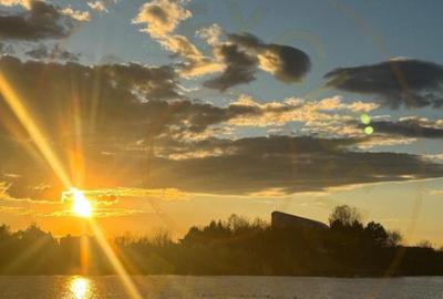Priveliste spre lac!