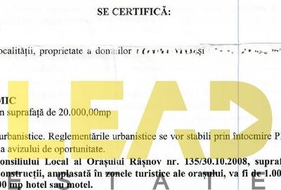 Comision 0%, Teren Extravilan superb, Cheile Rasnoavei - 3