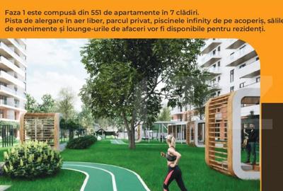 Duplex 3 camere 110 mp in Ansamblul Skylight Residence-zona - 7