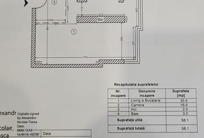 Apartament decomandat în Titulescu - 1