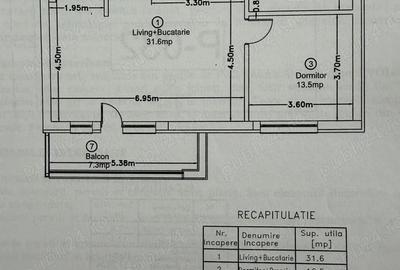 Apartament cu 3 camere decomandat în Central - 2