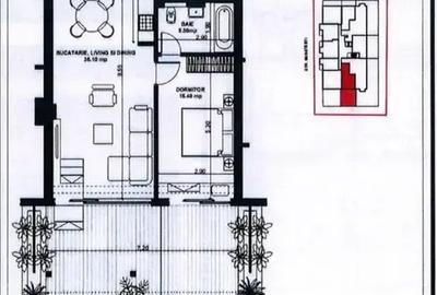 Apartament cu 2 camere decomandat în Aviației - 10