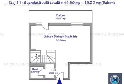 Apartament 4 camere de vanzare, zona Lupeni, 118.30 mp #16746 - 4