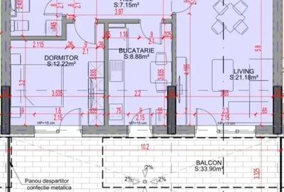 Apartament cu 2 camere decomandat în Theodor Pallady - 2