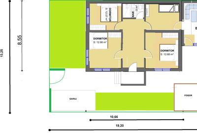 Duplex cu 4 camere cu Teren 300 Mp în Centura Narciselor - 4