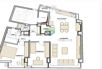 Apartament cu 3 camere Armeneasca - 22