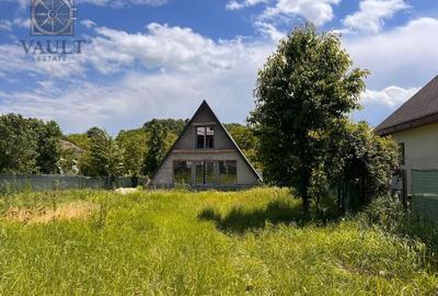 Casa individuala in Snagov, curte 900mp, la rosu - 1