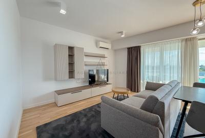 Apartament cu 2 camere semidecomandat, mobilat în Băneasa - 3