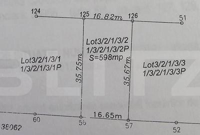 Teren intravilan cu o suprafata 598 mp in zona Carcea-Metro - 1