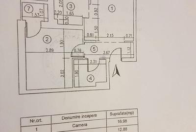 Apartament cu 2 camere semidecomandat în Copou - 8