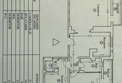 Apartament cu 3 camere decomandat, mobilat în Ultracentral - 15