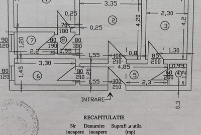 Apartament cu 3 camere semidecomandat în Central - 8