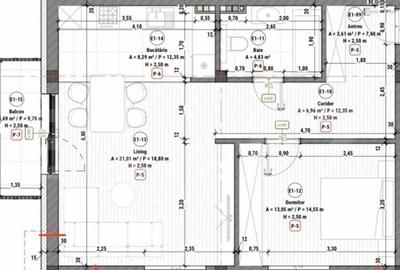 Apartament cu 2 camere decomandat în Moșnița Nouă - 9