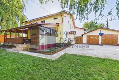 Domnesti Vanzare casa P+M, 7 camere, 4 dormitoare, 4 bai, garaj 3 autoturisme - 2