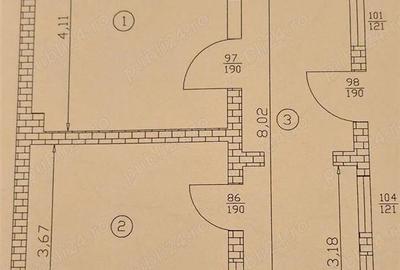 Casă cu 2 camere cu Canalizare în Buturugeni - 3