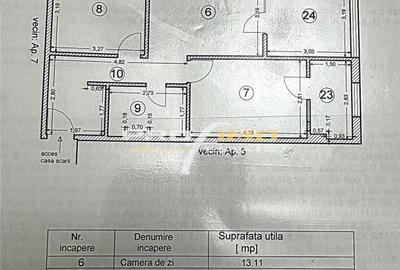 Apartament 3 camere, su.62mp. et.1, LIDL - Baba Novac - Kams - 6