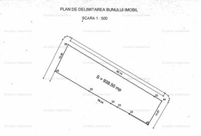 Teren intravilan de 938 mp, în Central - 3