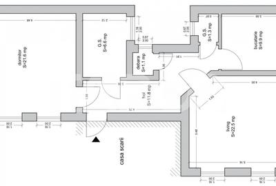 OPORTUNITATE - Apartament de vanzare cu 2 camere decomandate 75mp util - 2
