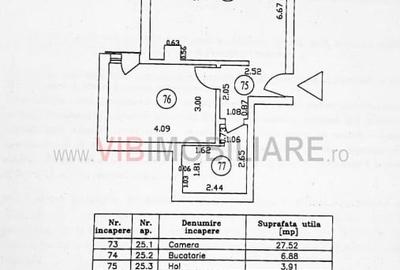 2 Camere - Bloc Nou - Unirii - Marasesti - Parcare - 9