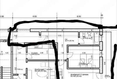 Apartament cu 2 camere decomandat în Central - 2