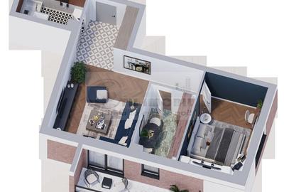 Apartament 2 camere modern, finisaje premium – Comision 0% - 4