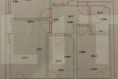 Apartament 3 camere, 86 mp totali, zona Theodor Pallady (plus loc de parcare) - 15