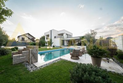 <Vila de lux P+1E> 5 camere 5 bai + dressing 850mp teren - 10