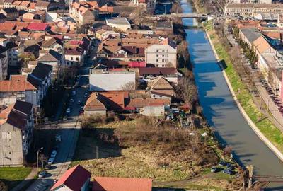 Teren locuinte colective cu 2 fronturi, pe Malul Begai, str Timocului, Timisoara - 12