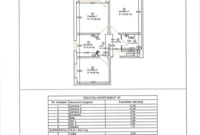 Apartament cu 3 camere, decomandate- vedere panoramica - 18