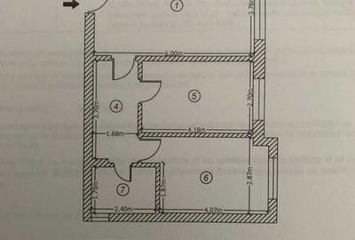 Apartament cu 3 camere în Central - 4
