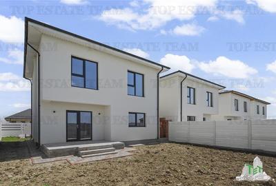 Vila moderna individuala cu 4 camere , 2 bai , Living open space, terasa,incalzi - 6