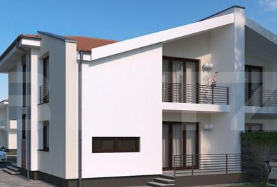 Casa de tip duplex, 123 mp, teren 260 mp, zona Aquastar - 7