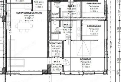 Apartament cu 3 camere decomandat în Central