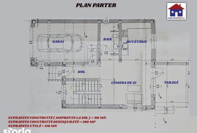 Casă cu 4 camere cu Teren 300 Mp în Borș