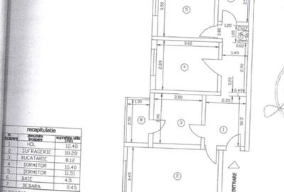 Apartament cu 3 camere decomandat, mobilat în Central - 19