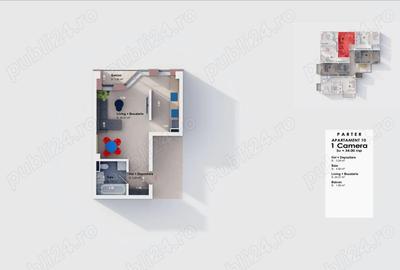 Apartament nou 34 mp | Comision 0% - 1250 m2 - Pret promo - 6