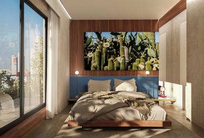 Penthouse cu 4 camere semidecomandat în Timpuri Noi - 4