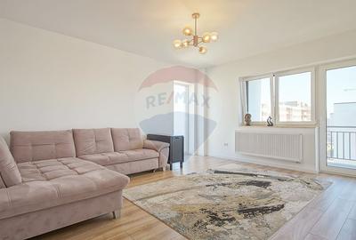 Apartament cu 3 camere decomandat, mobilat în Tractorul - 1