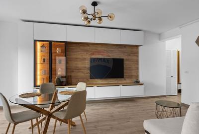 Apartament cu 3 camere semidecomandat, mobilat în UTA - 2