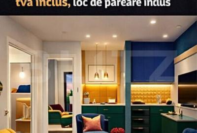 Apartament cu 2 camere semidecomandat în Central