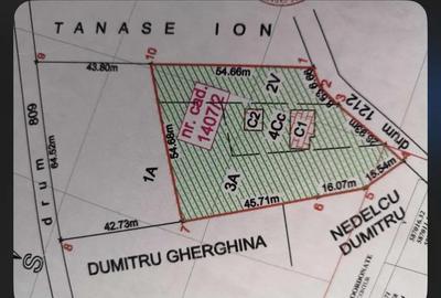 Teren de 3000 mp, în Snagov - 3