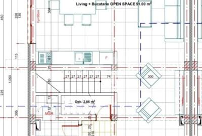 Duplex cu 4 camere cu Canalizare în 1 Decembrie - 7