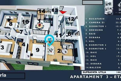 Apartament cu 4 camere decomandat în Alba Iulia - 2