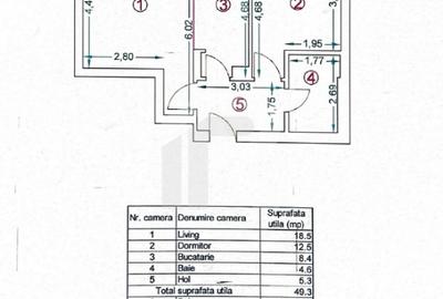 APARTAMENT 2 CAMERE | NUSCO CITY | 55 MP | FAZA 2 | DECEMBRIE 2025 - 1