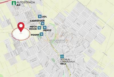 Teren intravilan 262 mp, deschidere 15.50 ml – Comuna Berceni-Vidra - 7