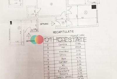 Apartament cu 3 camere, mobilat în Ștefan cel Mare - 12