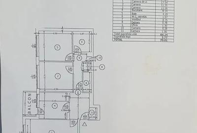 Vânzare Apartament 3 camere Decomandat zona Piața Rahova - 7