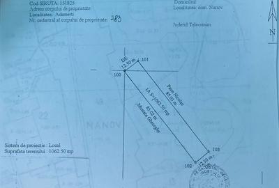 Teren Construcții intravilan de 2000 mp, în Nanov - 4